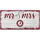 Fan Creations University of Alabama Script Mr. and Mrs. 6 in x 12 in Sign                                                        - view number 1 image