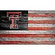 Fan Creations Texas Tech University Distressed Flag 11 in x 19 in Sign                                                           - view number 1 image