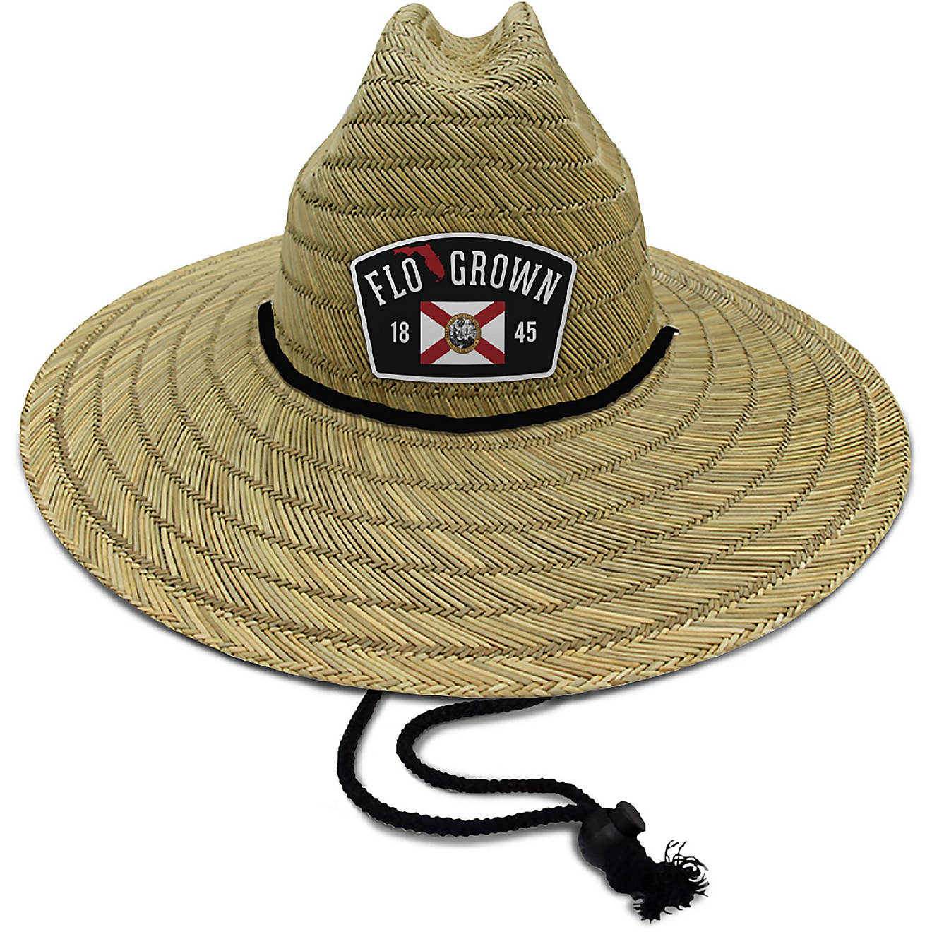 FLOGROWN Adults' Rough Tide Straw Hat                                                                                            - view number 1