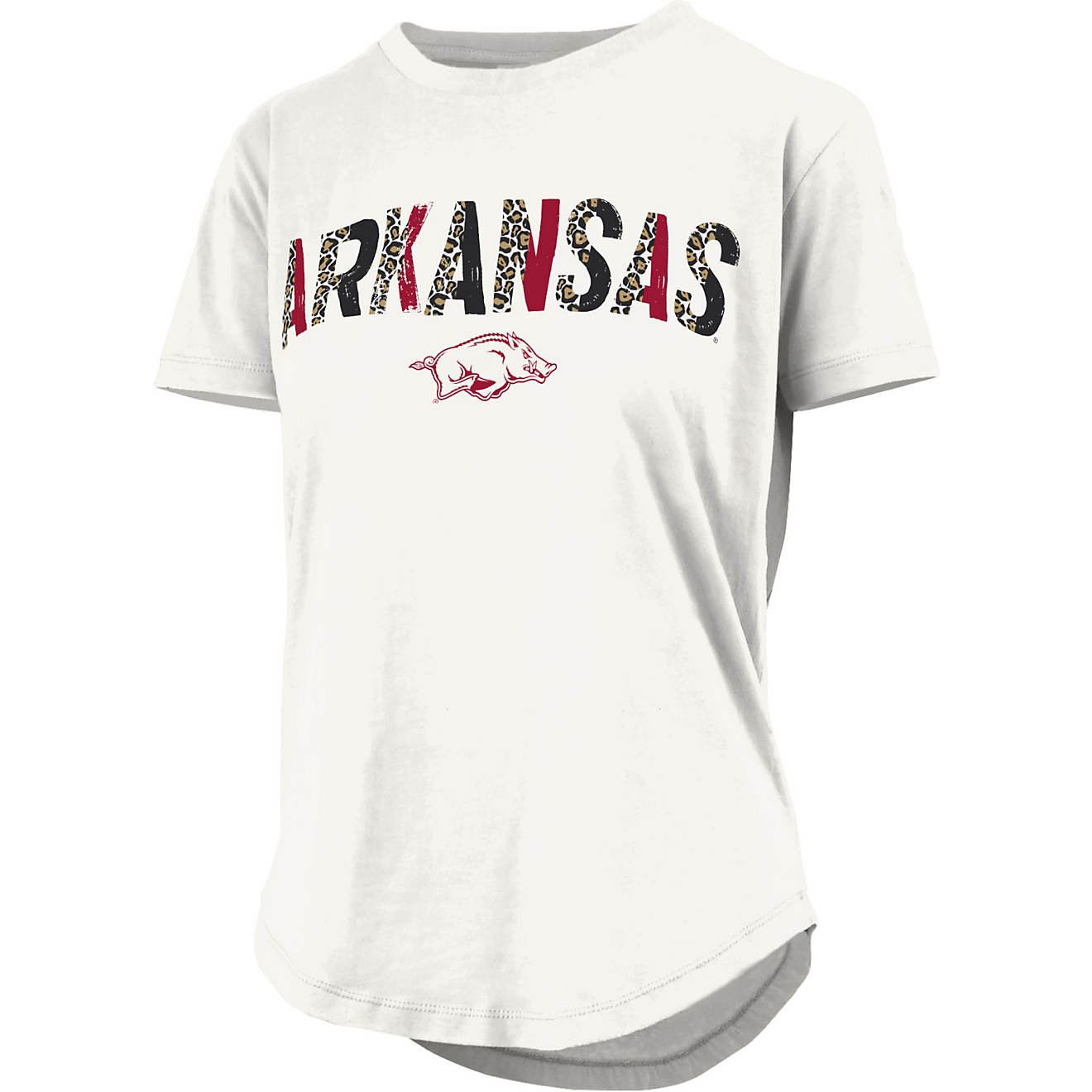 Three Square Women’s University of Arkansas Cotton Collection Frida T-shirt                                                    - view number 1
