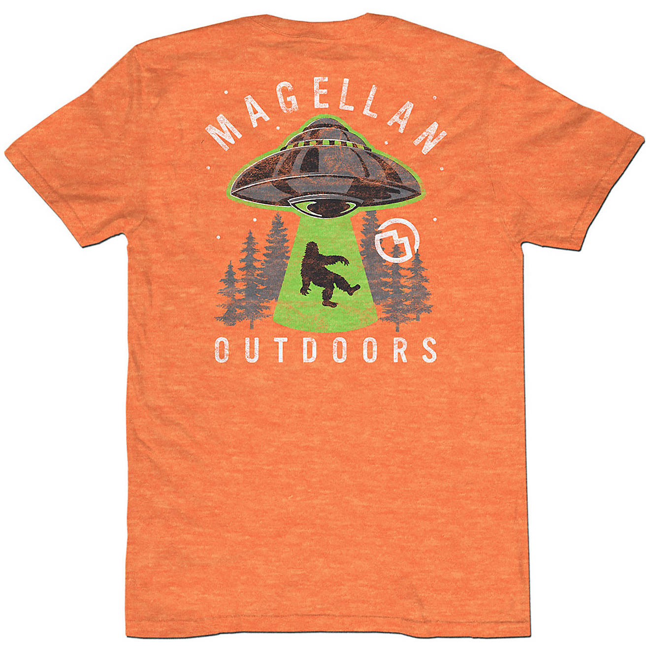 Magellan Outdoors Boys' Sasquatch Alien Graphic Short Sleeve T-shirt                                                             - view number 1