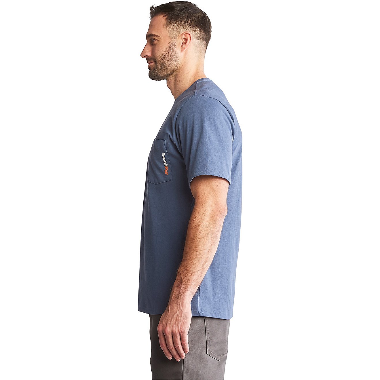 Timberland Men's Base Plate Blended Pocket Short Sleeve T-shirt                                                                  - view number 3