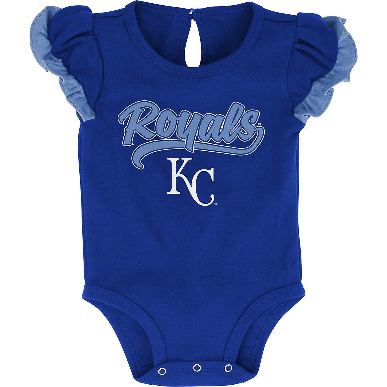 Outerstuff Infants’ Kansas City Royals Scream and Shout Creepers 2-Pack                                                        - view number 1