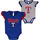 Outerstuff Infant Girls’ Texas Rangers Scream & Shout Creepers 2-Pack                                                          - view number 3 image