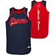 Outerstuff Girls' Atlanta Braves Double Up Ringer Graphic Tank Top                                                               - view number 3 image