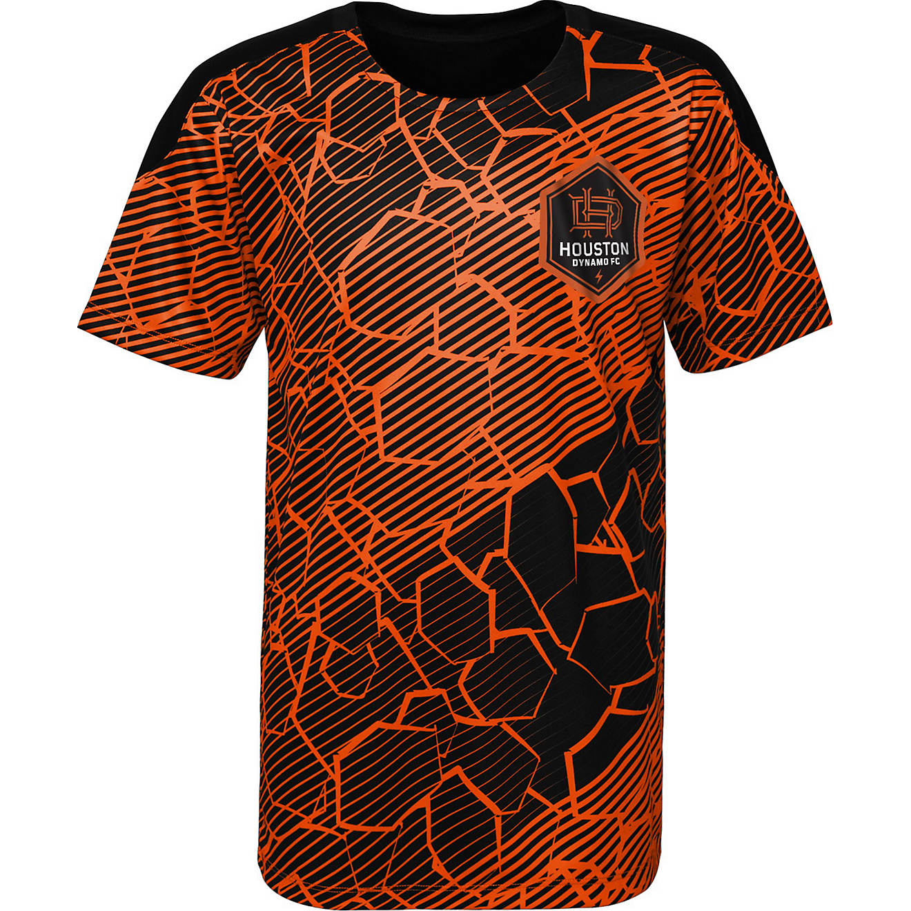Outerstuff Youth Houston Dynamo FC Punch Graphic Short Sleeve T-shirt                                                            - view number 1