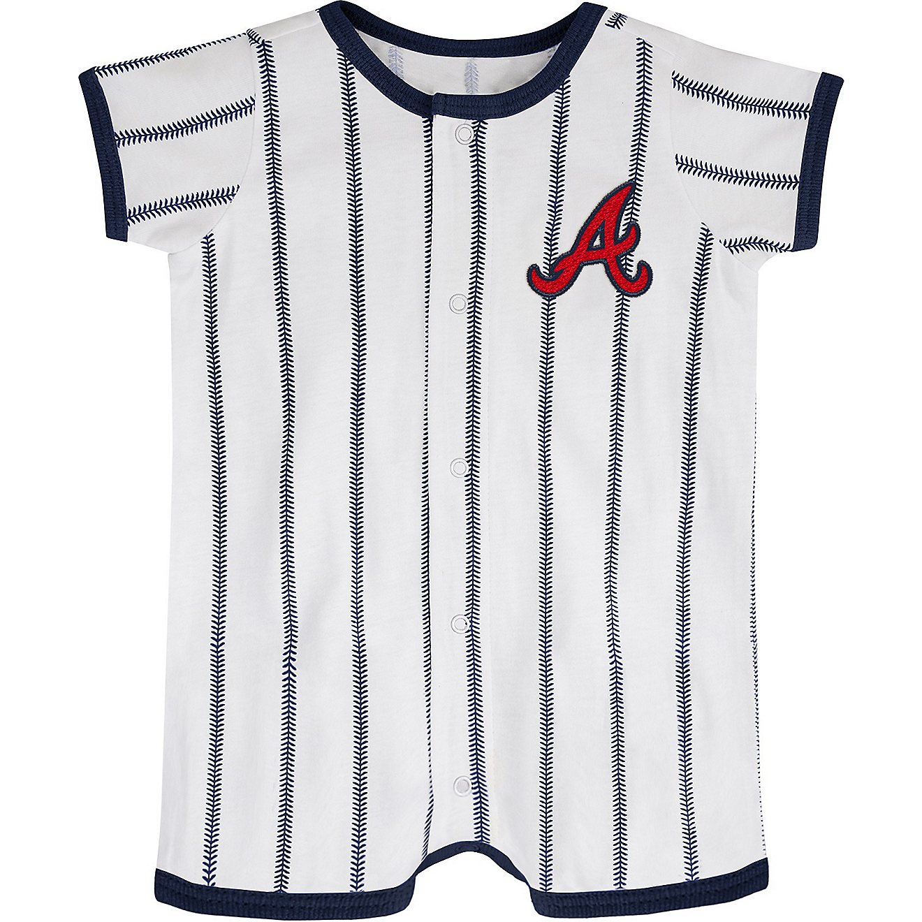 Outerstuff Infants’ Atlanta Braves Power Hitter Coverall                                                                       - view number 1