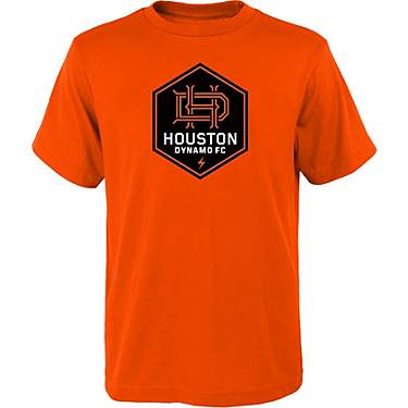 Outerstuff Youth Houston Dynamo FC Primary Logo Graphic Short Sleeve T-shirt                                                    
