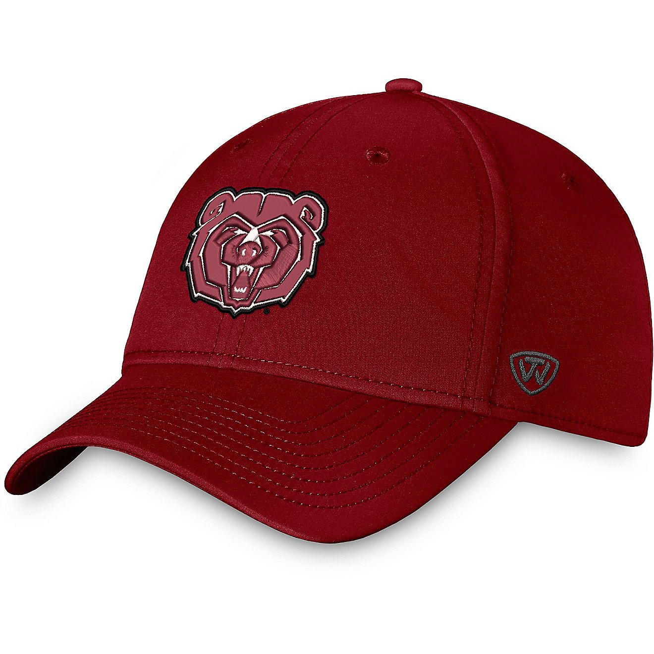 Top of the World Men's Missouri State University Reflex 2.0 OneFit Team Color Cap                                                - view number 1