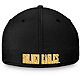 Top of the World Men's University of Southern Mississippi Reflex 2.0 One Fit Black Cap                                           - view number 4 image