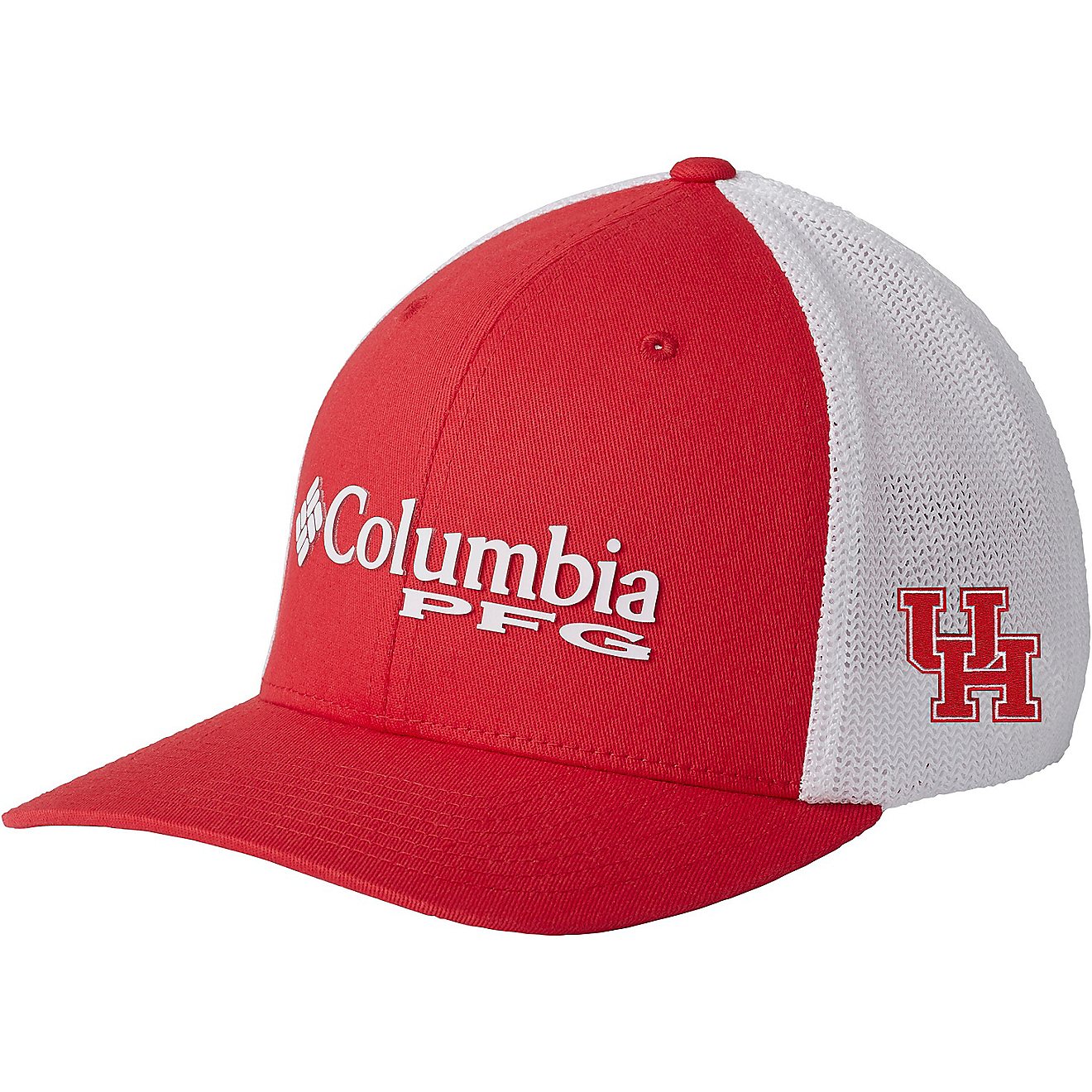 Columbia Sportswear Men's University of Houston PFG Ball Cap                                                                     - view number 1