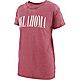 Three Square Women's University of Oklahoma Boyfriend Showtime Graphic T-shirt                                                   - view number 1 image