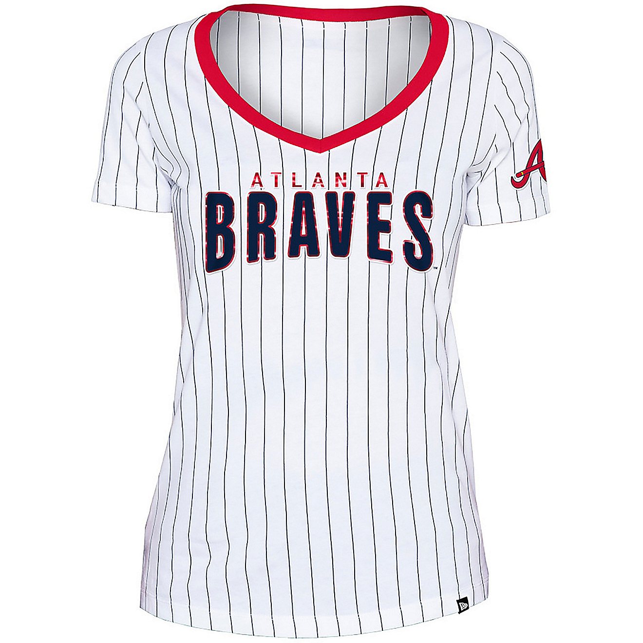 New Era Women's Atlanta Braves Opening Night T-shirt                                                                             - view number 1