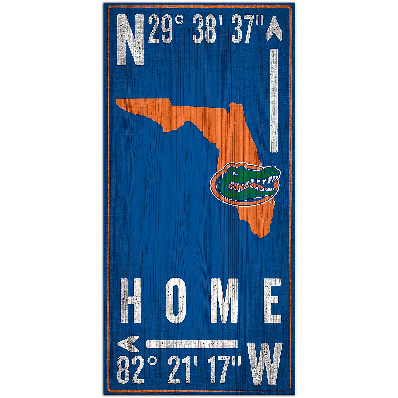 Fan Creations University of Florida Coordinate 6x12 Sign                                                                         - view number 1