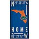 Fan Creations University of Florida Coordinate 6x12 Sign                                                                         - view number 1 image