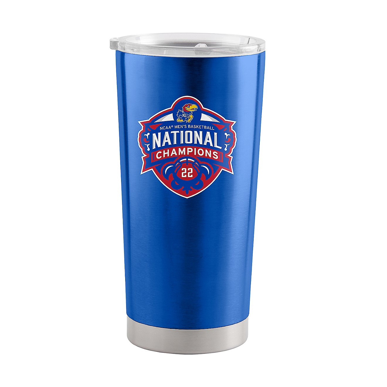Logo Brands University of Kansas 2022 Men's March Madness National Champs 20 oz SS Tumbler                                       - view number 1