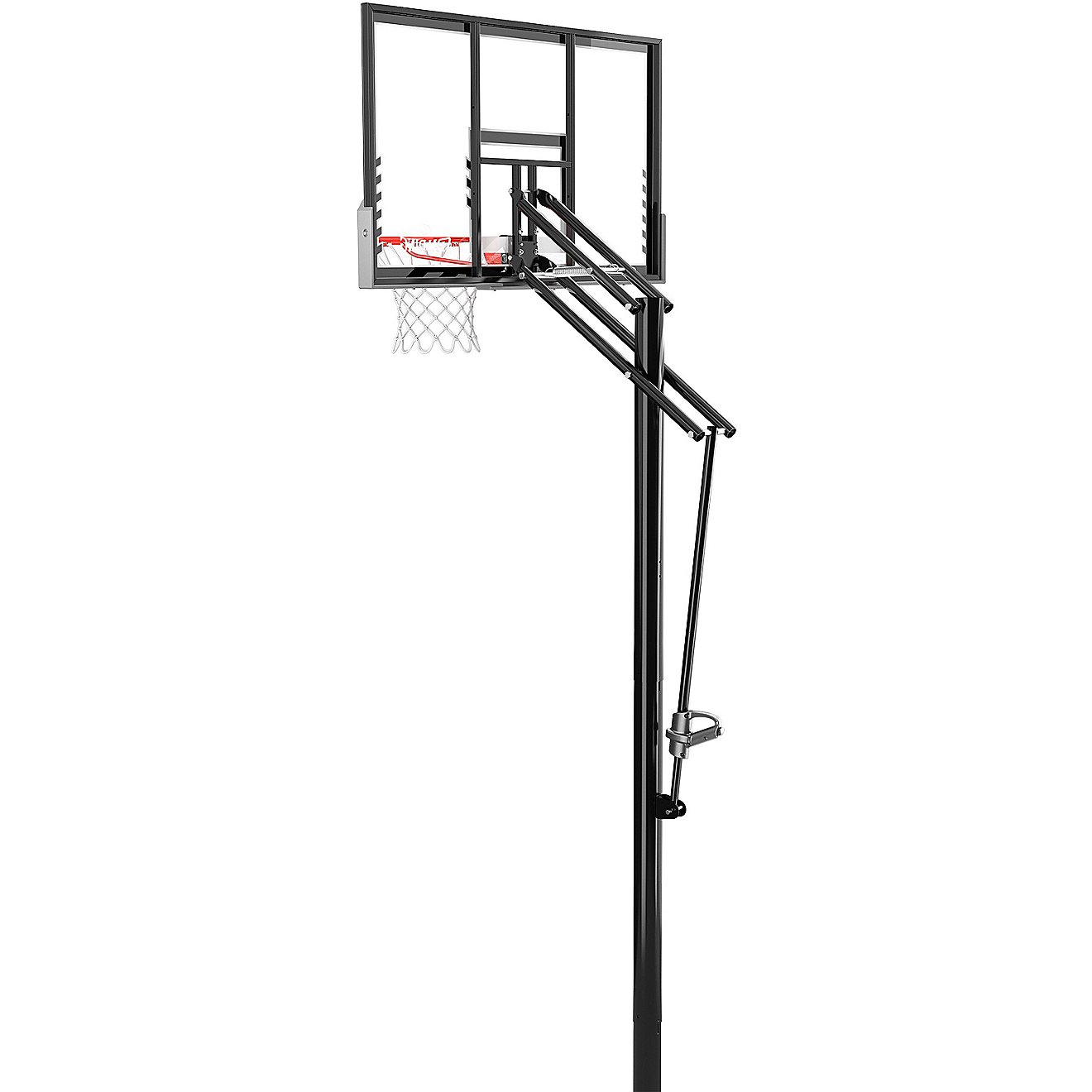 Spalding Pro Glide 54 in Inground Acrylic Basketball Hoop                                                                        - view number 4