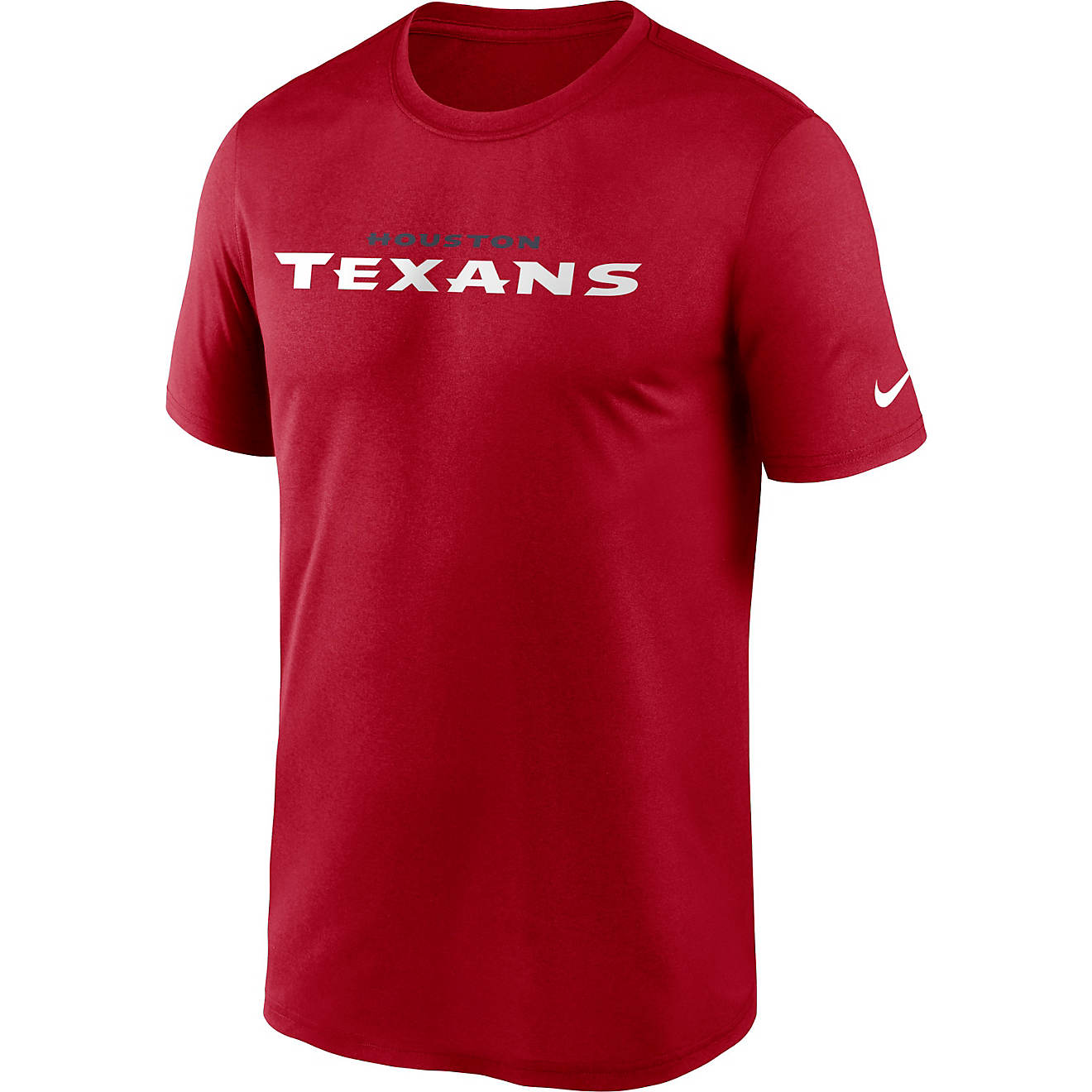 Nike Men's Houston Texans Wordmark Legend T-shirt                                                                                - view number 1