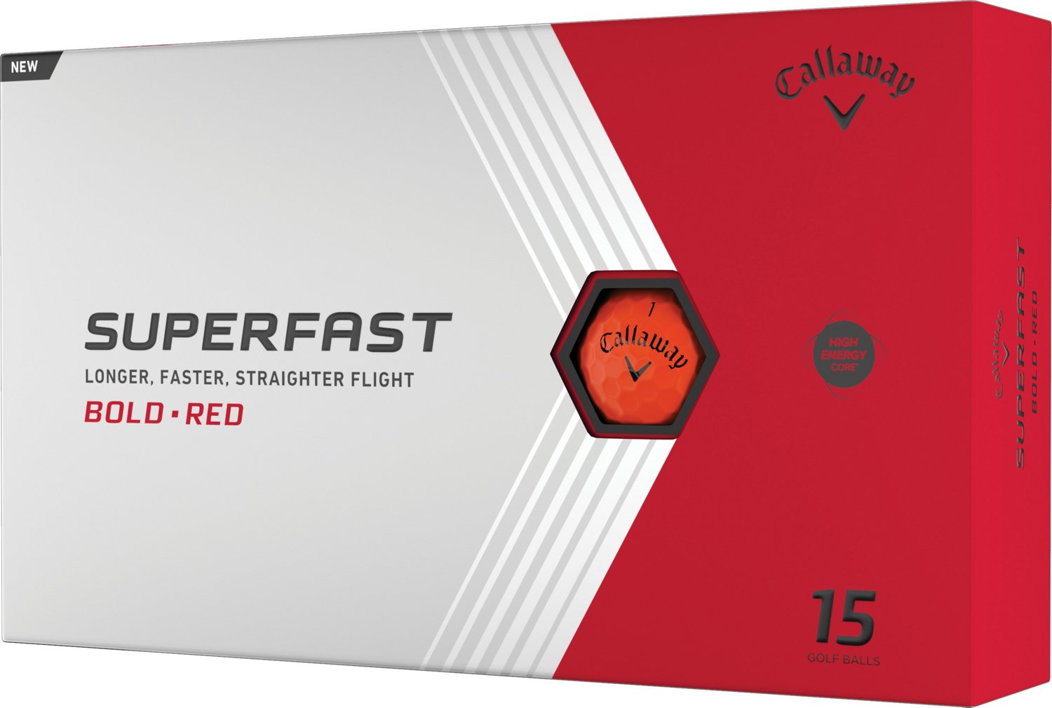 Callaway Superfast Golf Balls - Red