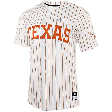 Nike Men's University of Texas Baseball Replica Pinstripe Jersey