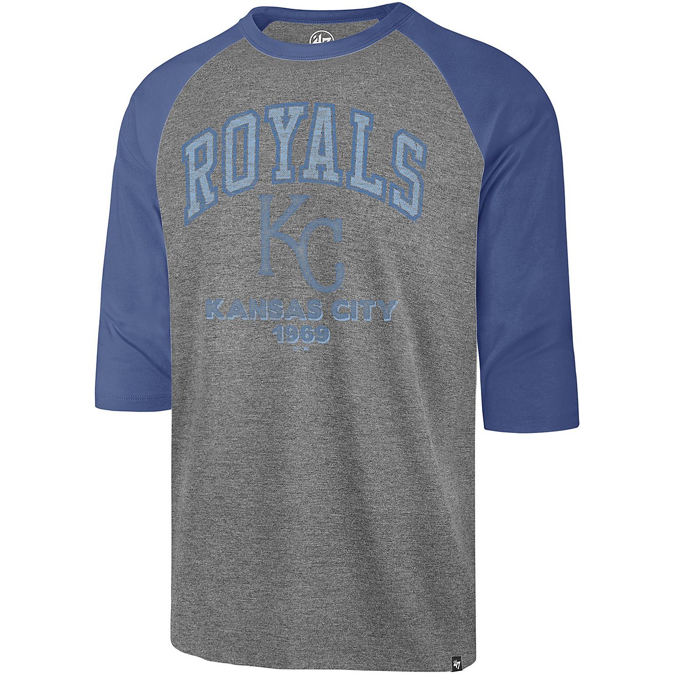 ’47 Kansas City Royals Regime Franklin Raglan T-shirt                                                                          - view number 1
