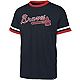'47 Atlanta Braves Otis Ringer Graphic Short Sleeve T-shirt                                                                      - view number 1 image