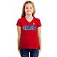 New Era Girls' Texas Rangers Walk-Off Flip Sequins Graphic T-shirt                                                               - view number 1 image