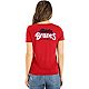 New Era Women's Atlanta Braves Front Twist Short Sleeve T-shirt                                                                  - view number 2 image