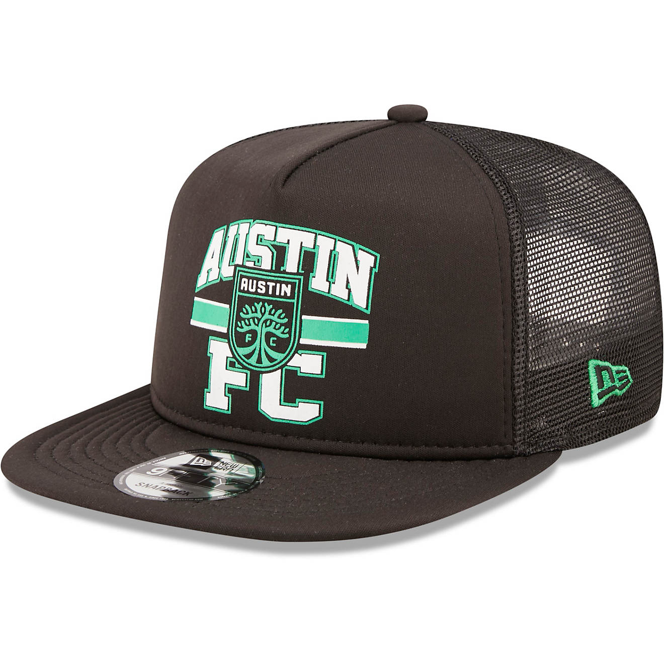 New Era Men's Austin FC 9FIFTY Classic Trucker Cap                                                                               - view number 1