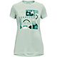 Under Armour Girls' Tech Stars & Rainbows Graphic T-shirt                                                                        - view number 1 image