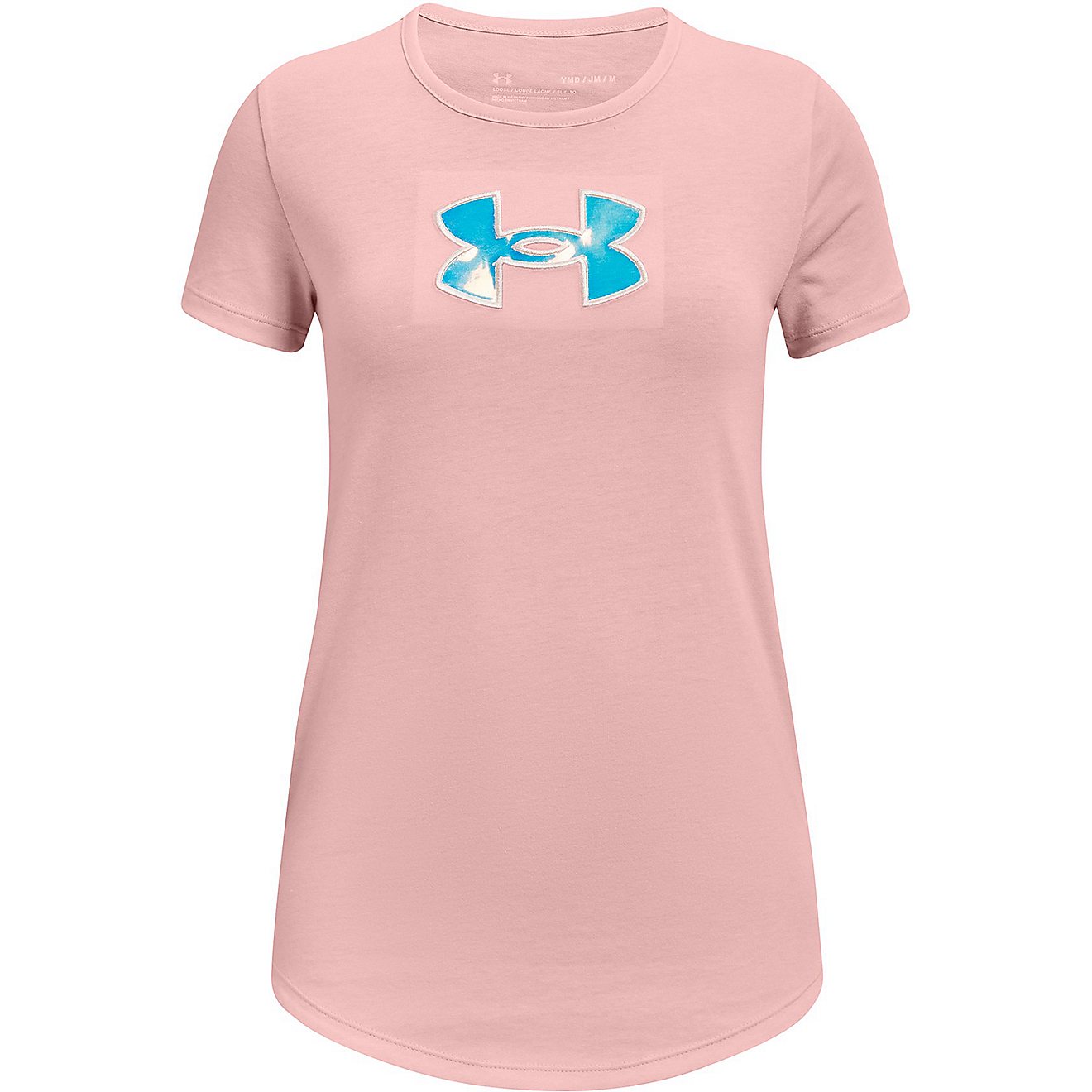 Under Armour Girls' Live Scoop Graphic T-shirt                                                                                   - view number 1