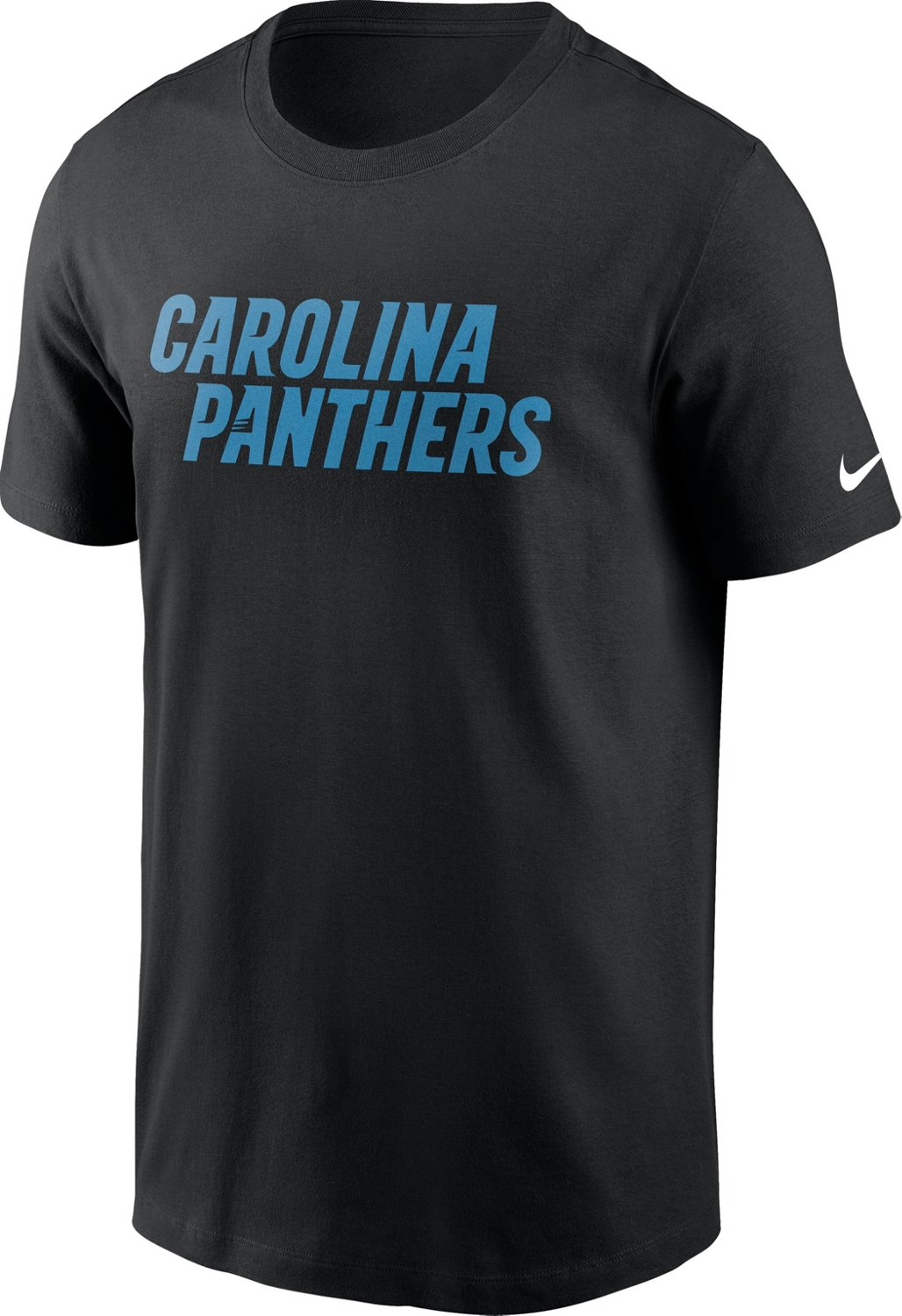 Nike Men's Carolina Panthers Wordmark Essential T-shirt | Academy