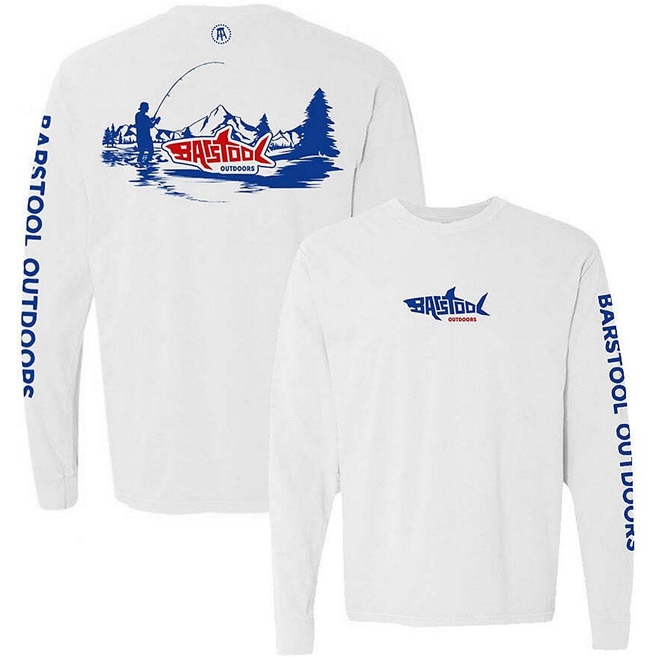 Barstool Sports Men's Fishing Long Sleeve Graphic T-shirt                                                                        - view number 1