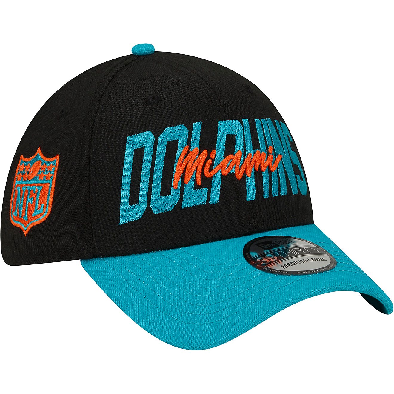 New Era Men's Miami Dolphins NFL Draft 22 39THIRTY Cap                                                                           - view number 3