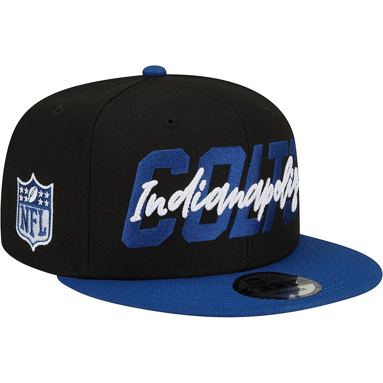 New Era Men's Indianapolis Colts NFL Draft 22 9FIFTY Cap                                                                         - view number 3