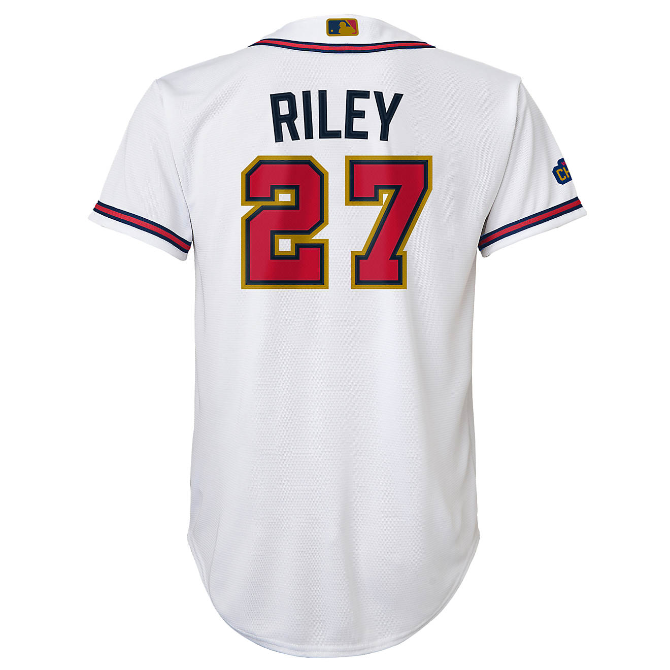 Nike Youth Atlanta Braves Riley Gold Jersey                                                                                      - view number 1