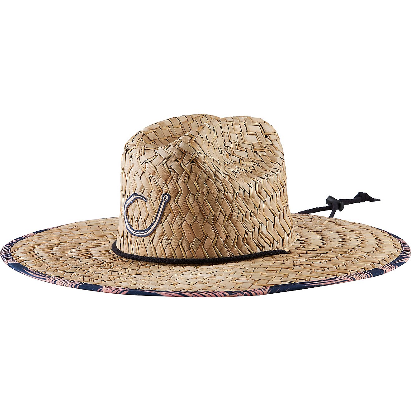 Reel Life Men's Hooked On Palms Straw Hat                                                                                        - view number 1