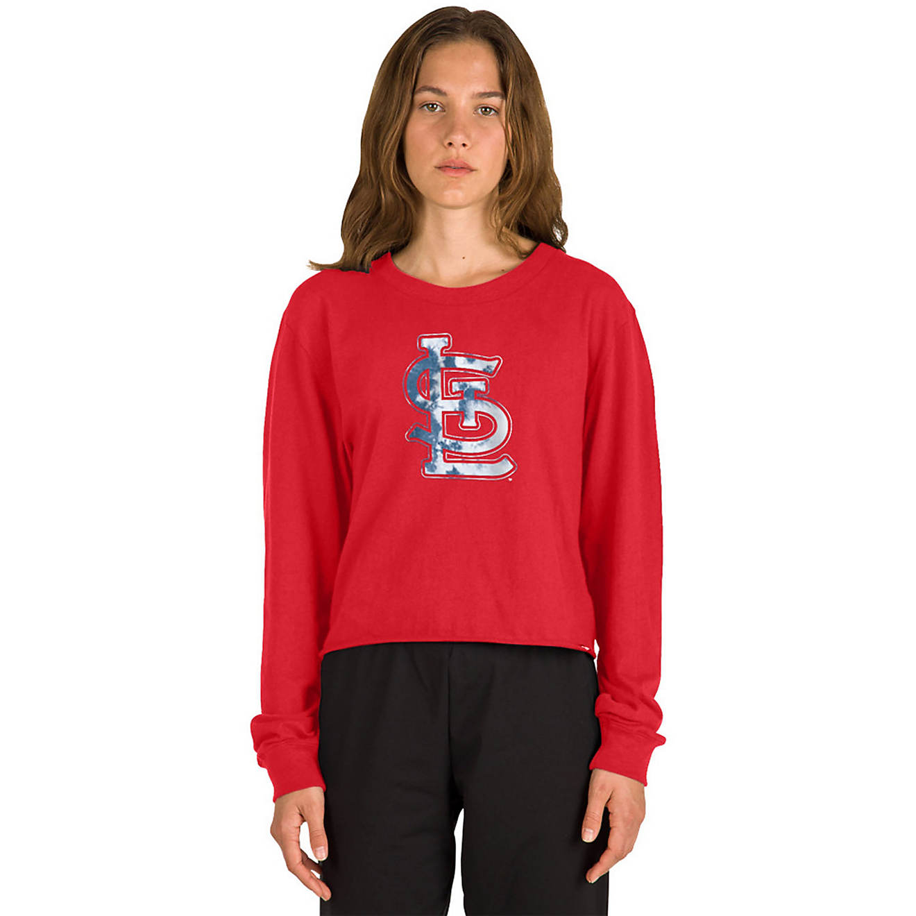 New Era Women’s St. Louis Cardinals Grand Slam Long Sleeve T-shirt                                                             - view number 1