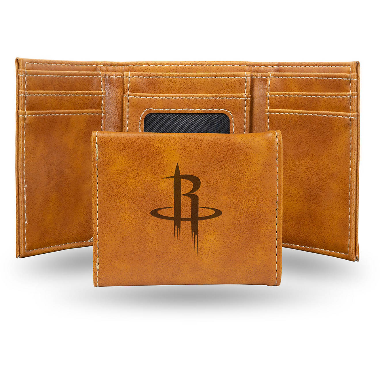 Rico Houston Rockets Laser Engraved Trifold Wallet                                                                               - view number 1