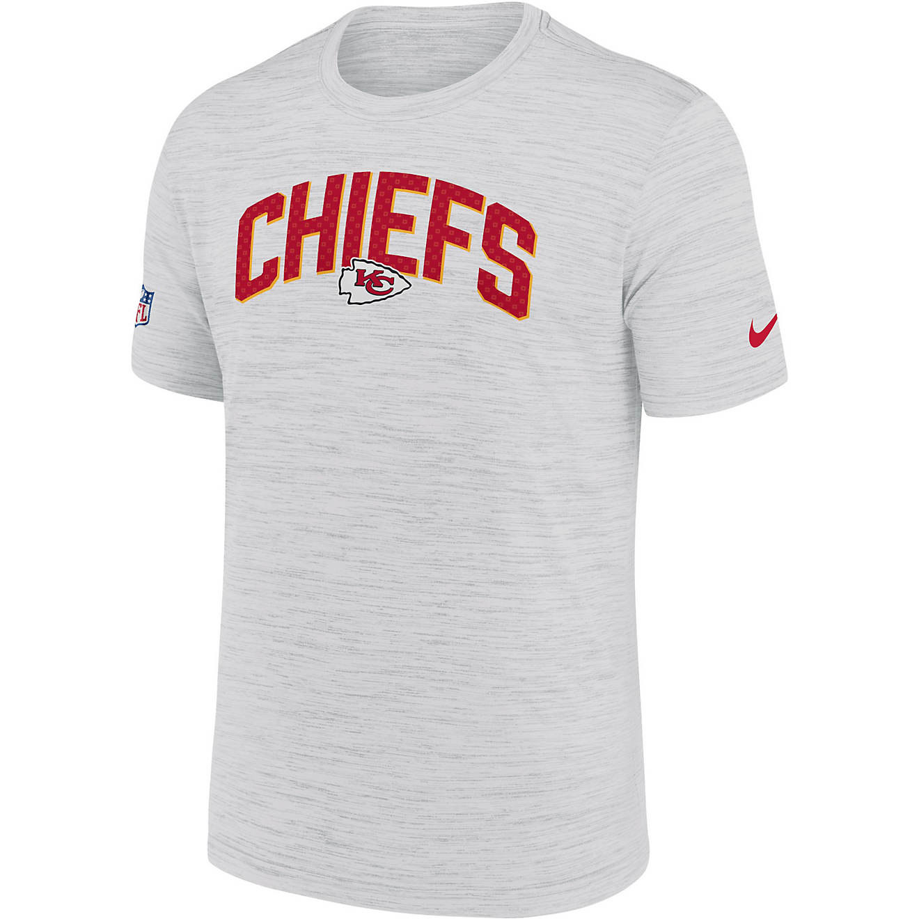 Nike Men's Kansas City Chiefs Dri-FIT Team Velocity Short Sleeve T ...