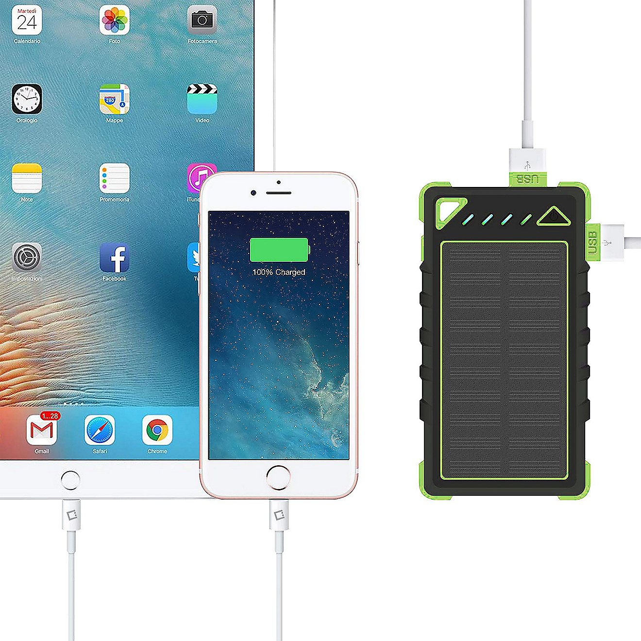 Nature Power Solar Powered Smartphone Charger                                                                                    - view number 5