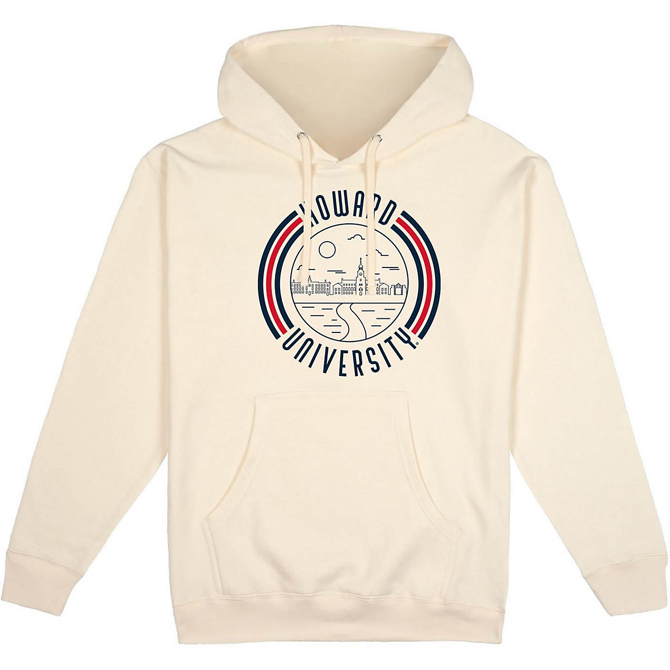 Uscape Apparel Men's Howard University Pullover Hoodie                                                                           - view number 1