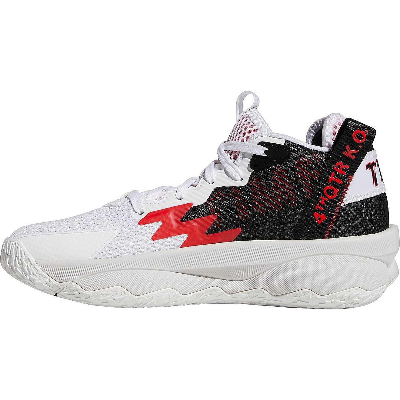 adidas Boys’ Dame 8 Basketball Shoes                                                                                           - view number 5