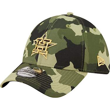 New Era Men's Houston Astros Camouflage AFD Stretch 39THIRTY Cap                                                                