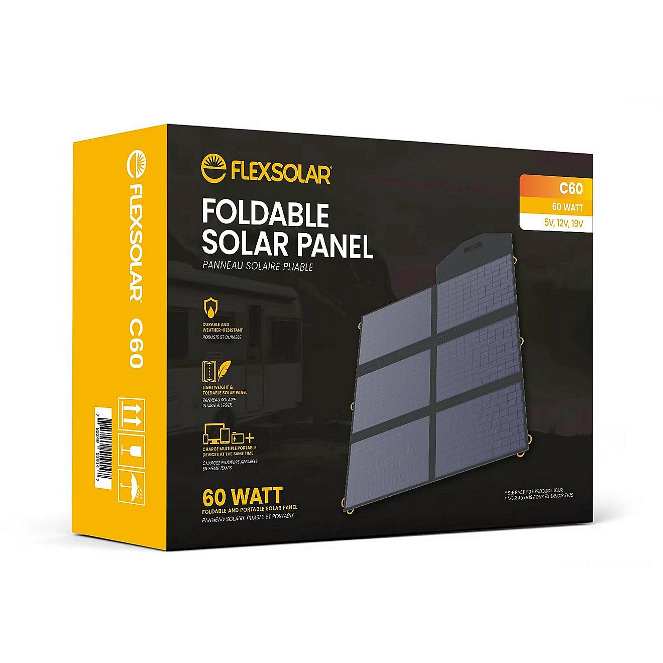 FLEXSOLAR C60W Foldable Solar Panel                                                                                              - view number 6