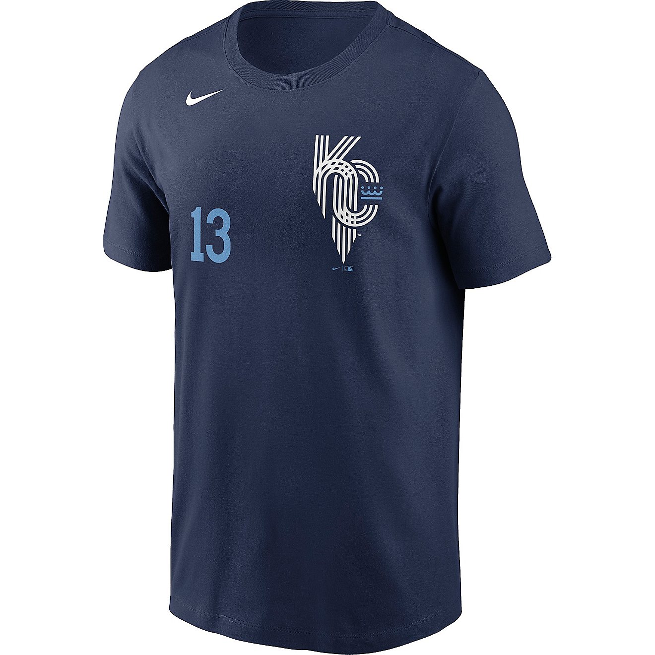 Nike Men's Kansas City Royals Salvador Perez City Connect Name and Number T-shirt                                                - view number 2