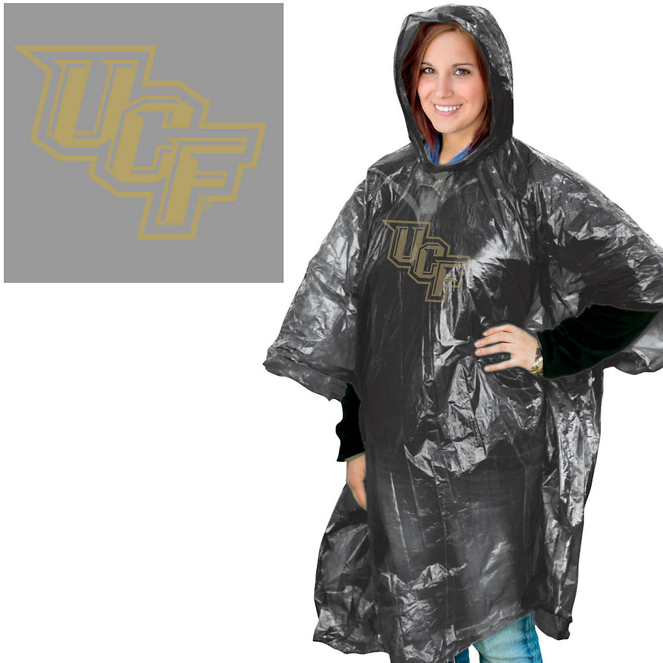 WinCraft University of Central Florida Rain Poncho                                                                               - view number 1