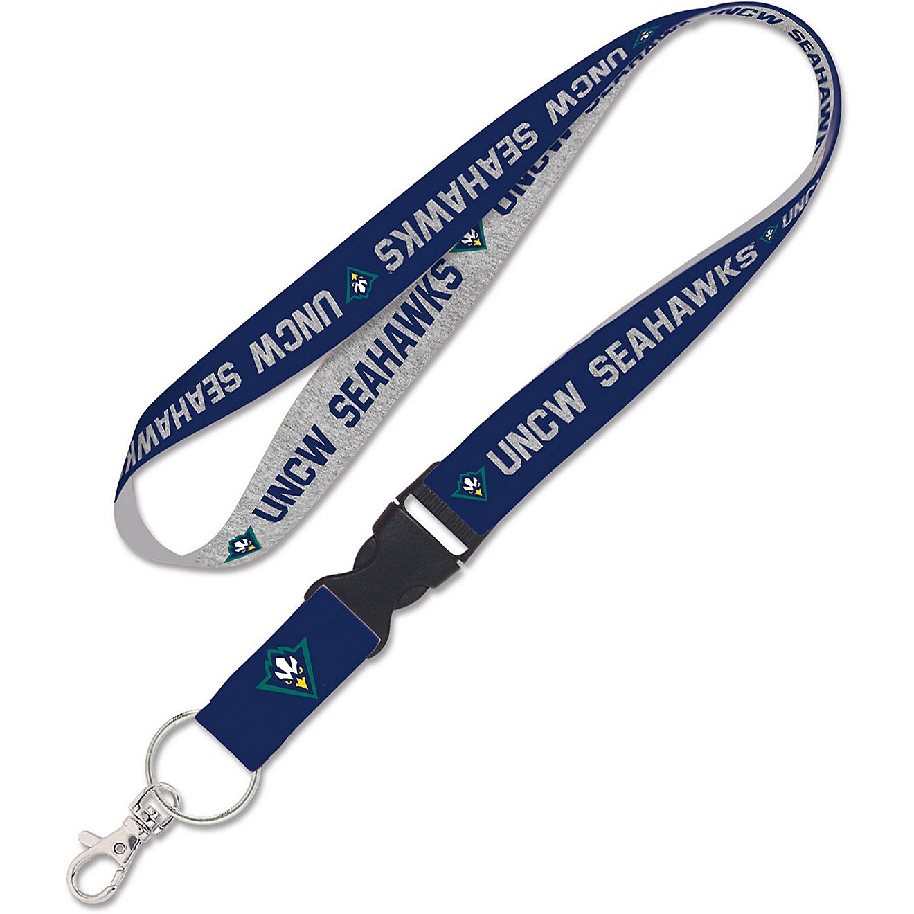 WinCraft University of North Carolina at Wilmington 1 in Detachable Buckle Lanyard                                               - view number 1