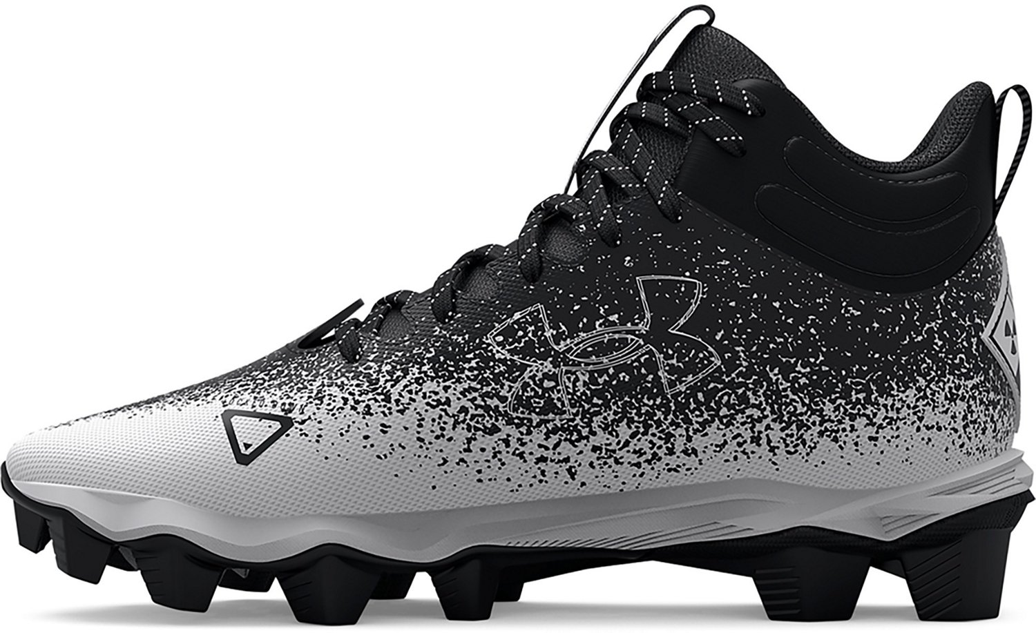 under armour men's spotlight franchise mid rm football cleats wide
