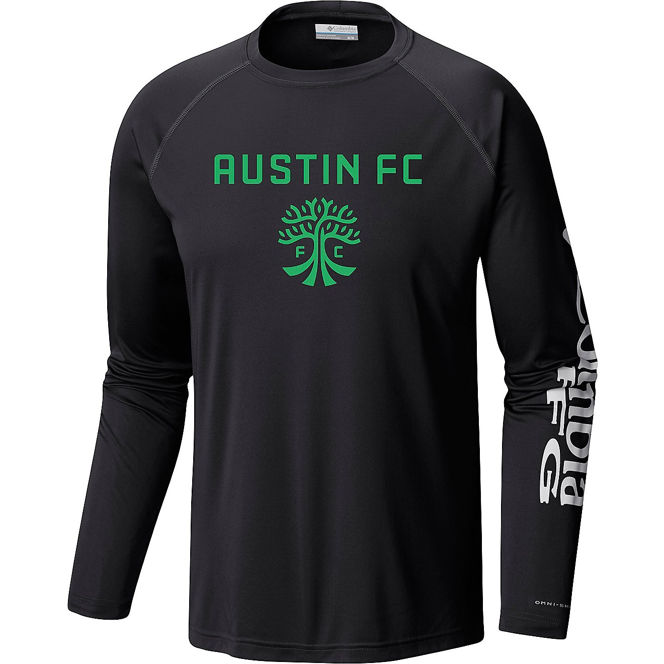 Columbia Sportswear Men's Austin FC Terminal Tackle Long Sleeve Shirt                                                            - view number 1